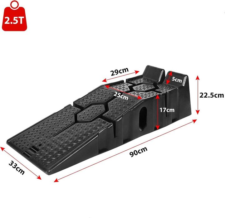 Najazdy samochodowe 2 sztuki