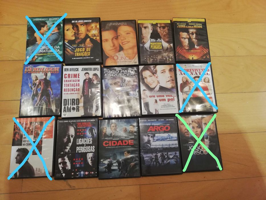 Venda de Filmes - Ator/Atriz - A a B