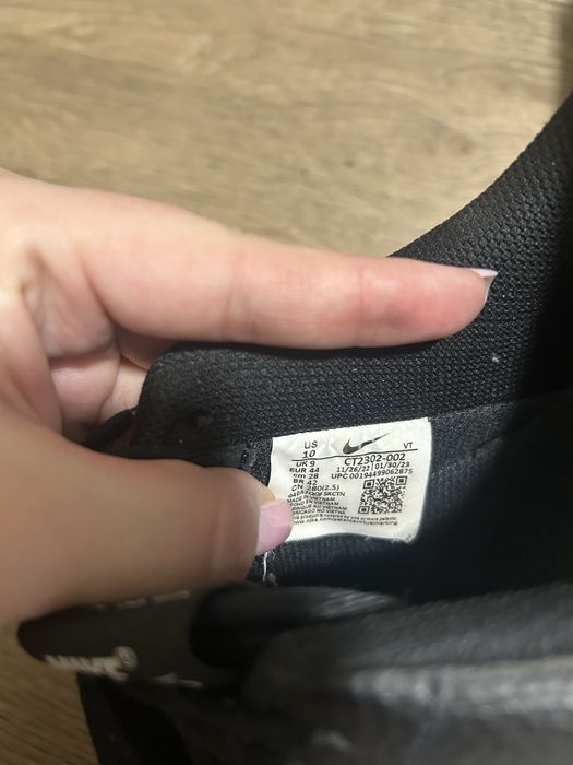 Мужские Кеды Nike 42 размер кожа