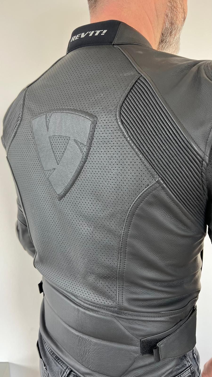 Kurtka motocyklowa Revit Akura Air, skóra perforowana