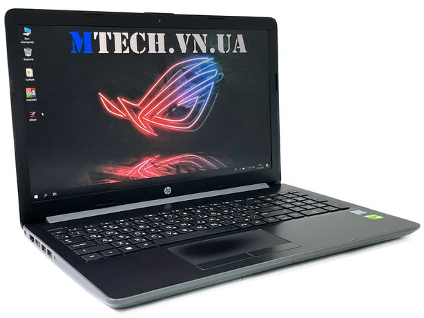 Игровой ноутбук HP 15-da0233ur FHD/i3-7020U/4Gb/500Gb/Nvidia MX110-2GB