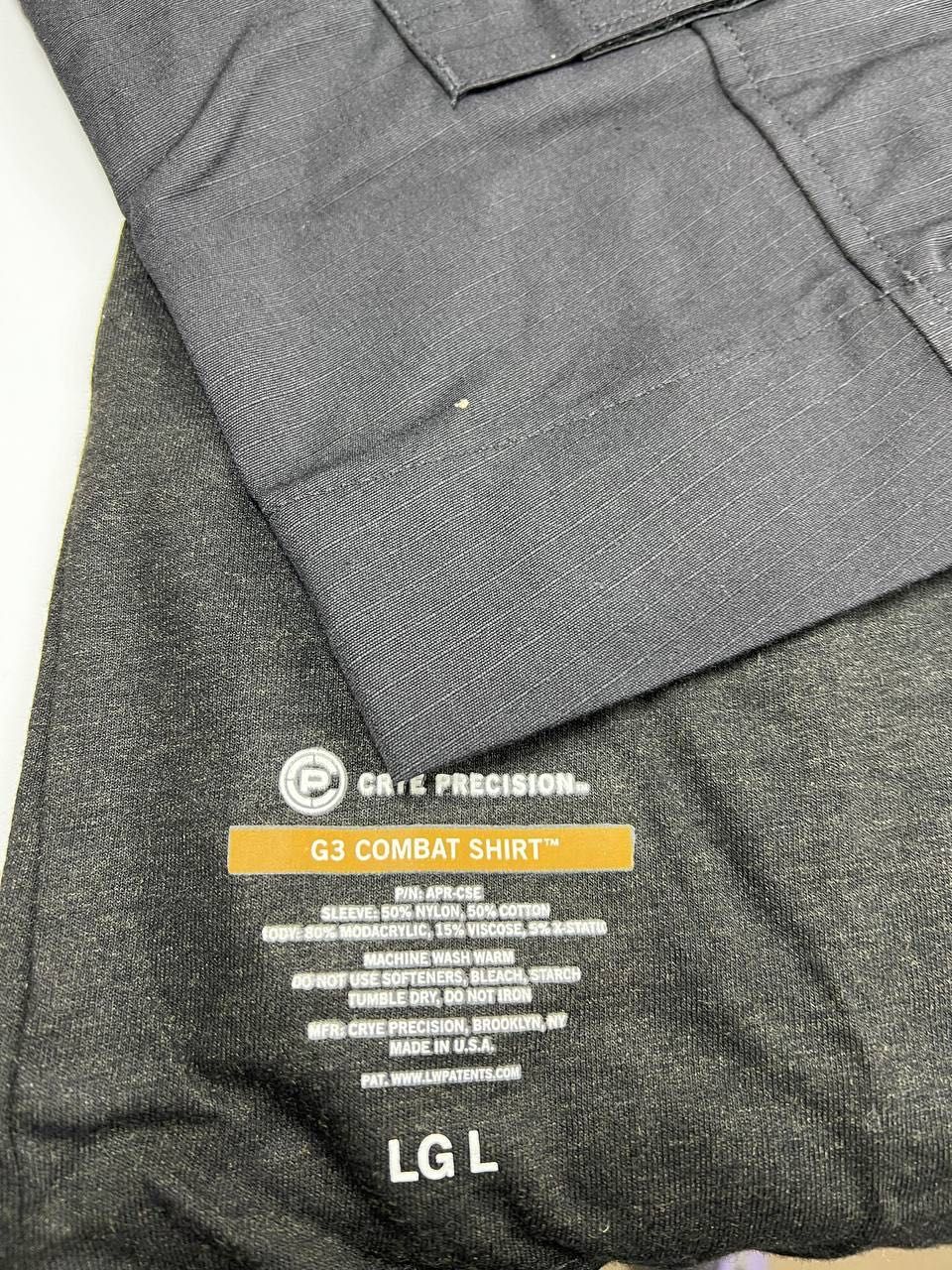 Crye Precision - бойова сорочка G3 чорна 10016