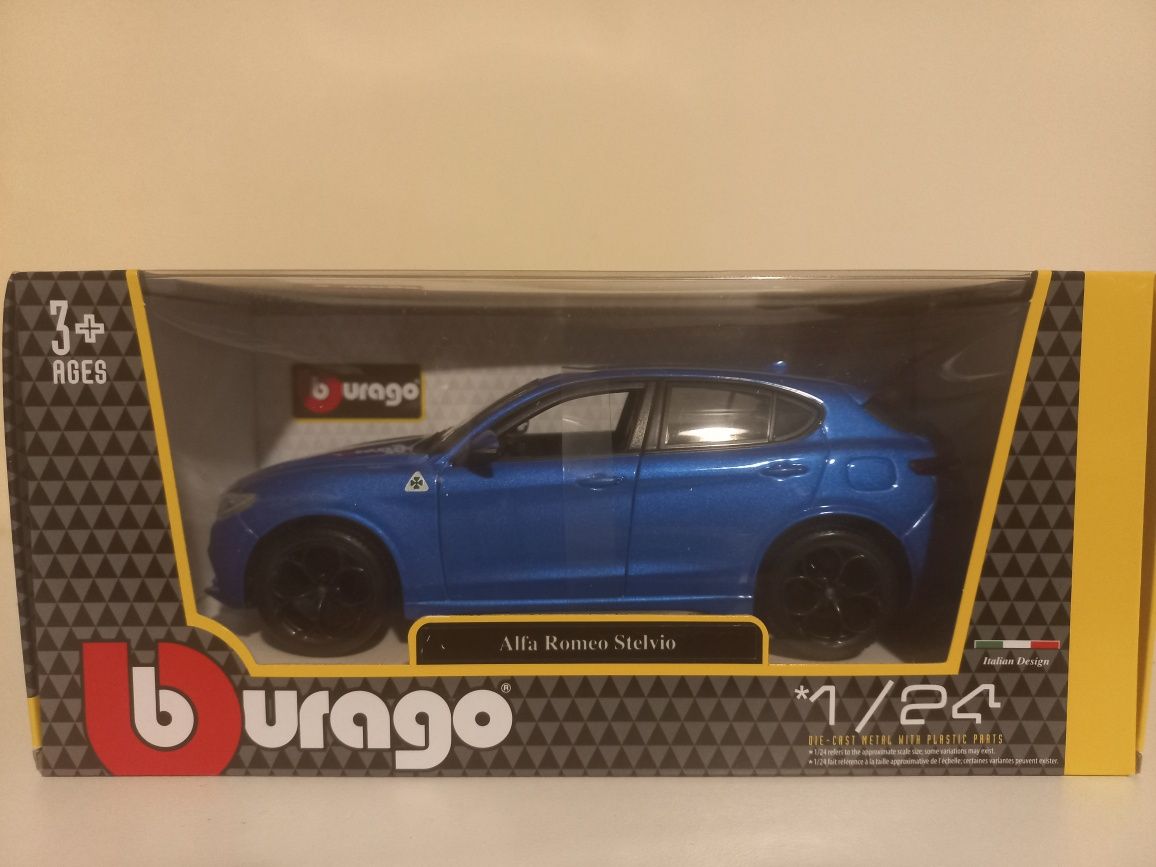 Bburago Alfa Romeo Stelvio,skala 1:24