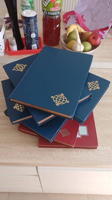 Klaser klasery na znaczki 12 kart 9szt. Cena za komplet