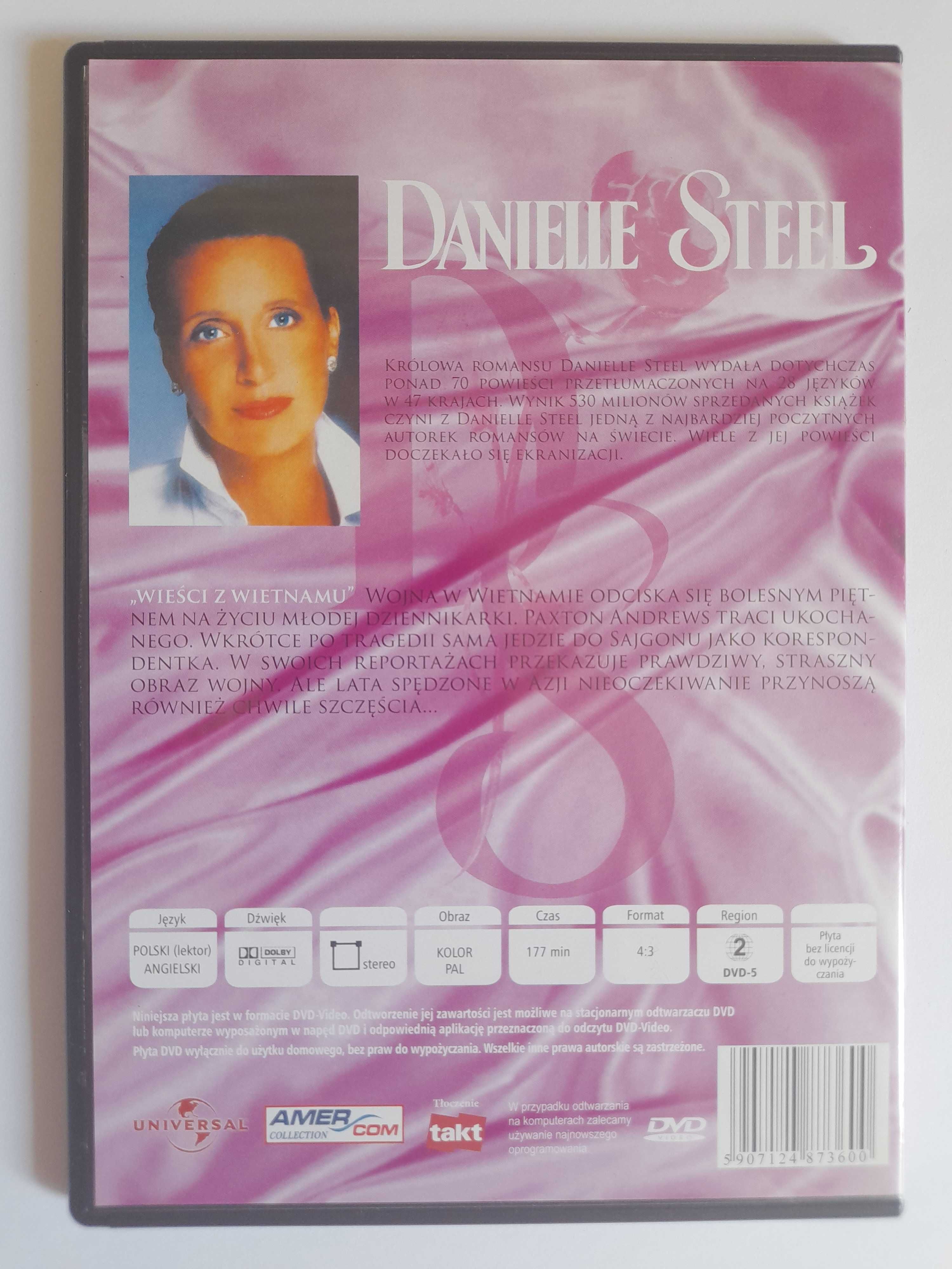 WIEŚCI Z WIETNAMU płyta DVD Danielle Steel