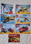 Instrukcja LEGO Creator 5867, 6912, City 60058, Star Wars 3866 etc