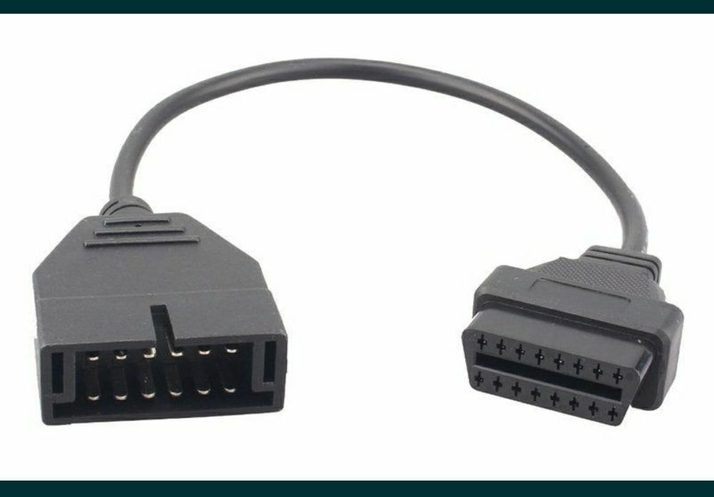 Переходник GM12 - 12pin OBD1 на OBD2 16pin
