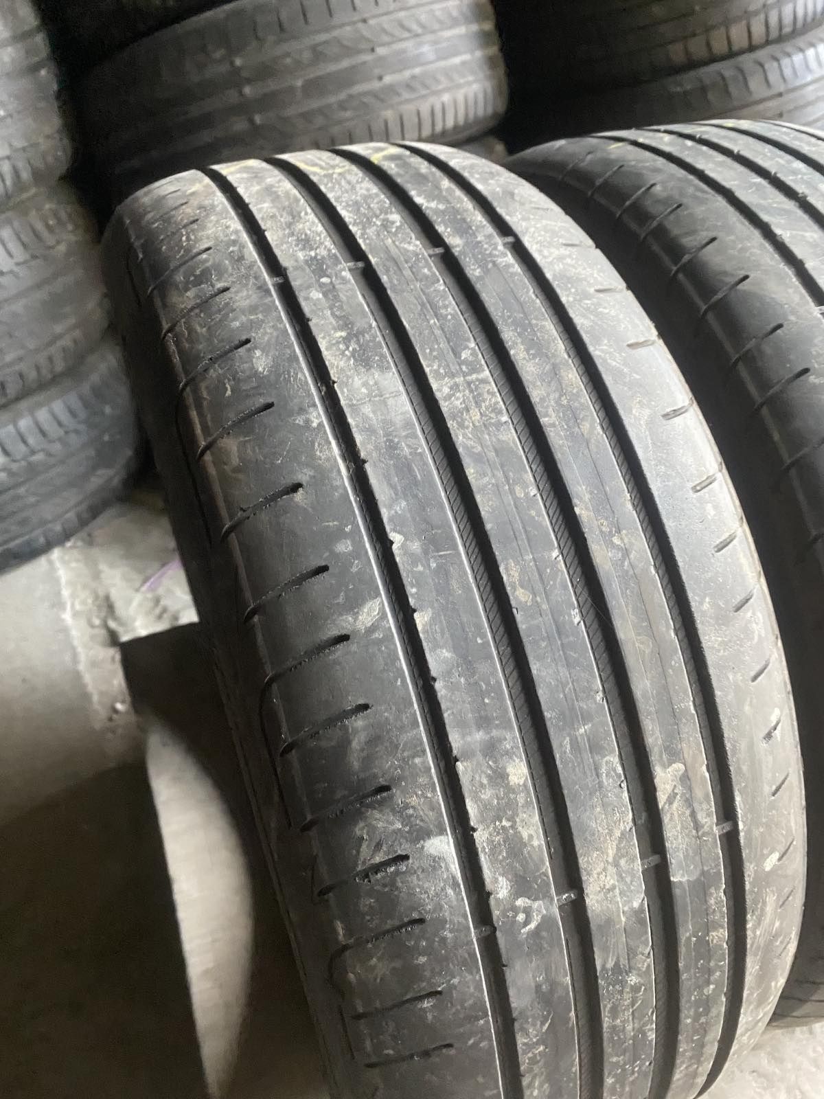 225.45.18 GoodYear 2шт лето БУ склад шины резина из Европы 45 R18