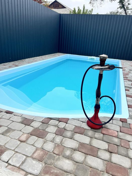 Дві бані на дровах м. Полтава з відкритим і закритим бассейнами.