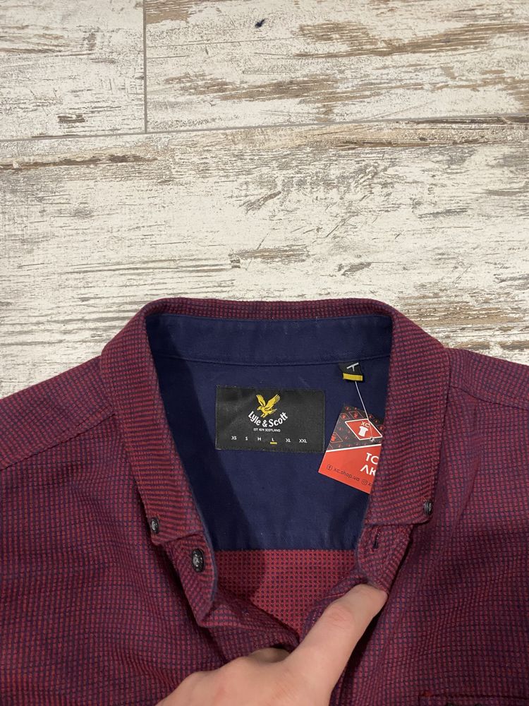 Плотна рубашка Lyle Scott