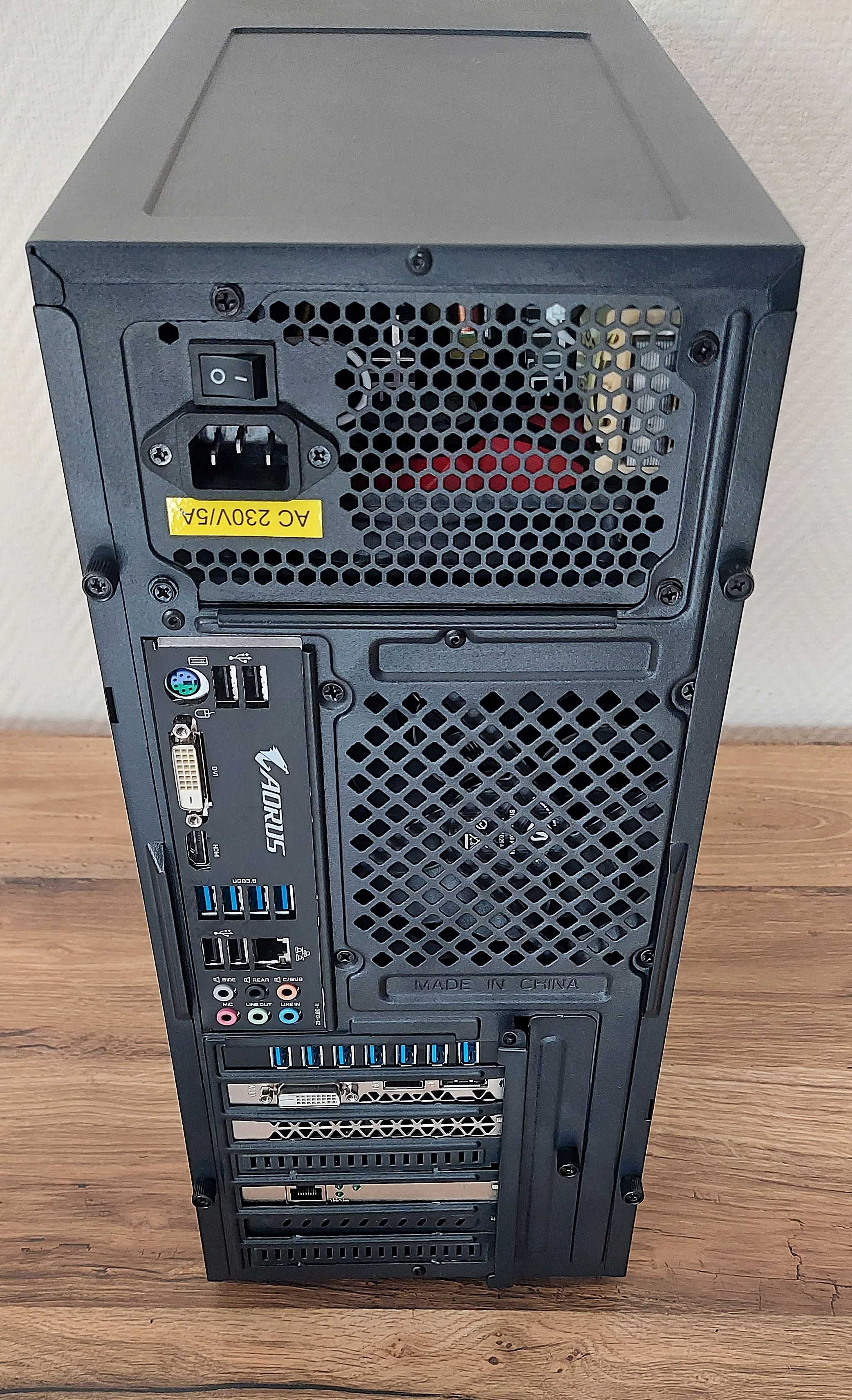 Mocny komputer,rozbudowany 32Gb/1,5Tb/SSD M2/RX550-gwarancja 05.27/W11