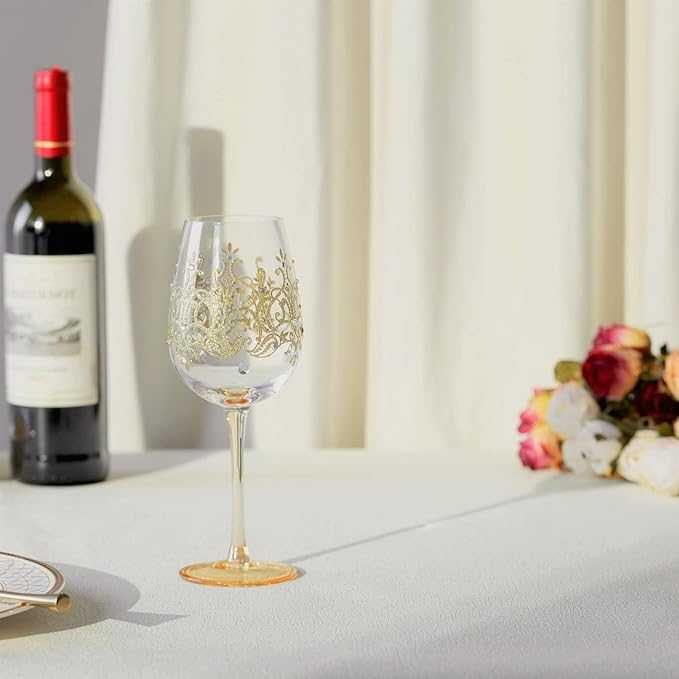 Nymphfable RęCznie Malowany Kieliszek Do Wina