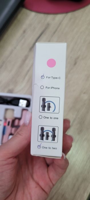 Мікрофони рожеві 2 шт