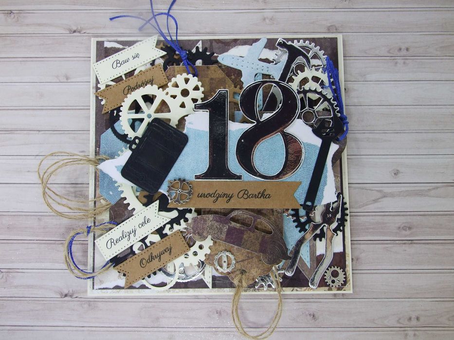 Kartka na 18 urodziny