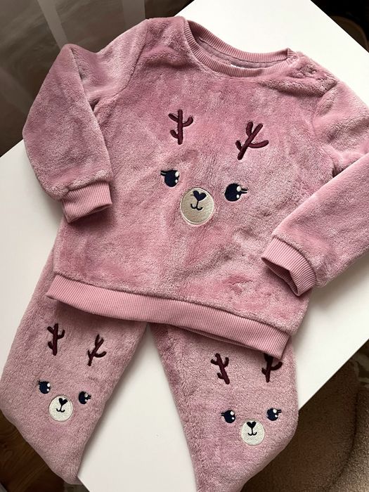 Тепла піжама для дівчинки