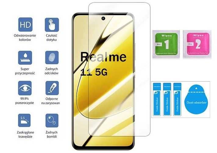 3x Szkło Hartowane do Realme 11 5G