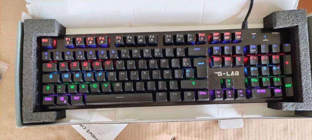 Klawiatura mechaniczna Keyz Carbon AZERTY