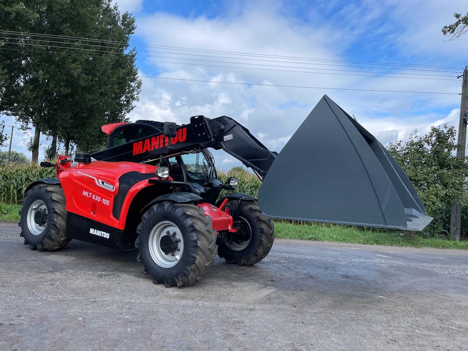 Ładowarka Manitou MLT 630-105_2019 ROK_Niska i wąska 2 m szeroka Klima