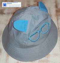 Letni kapelusz z rondem, czapka dziecięca, r.52-54