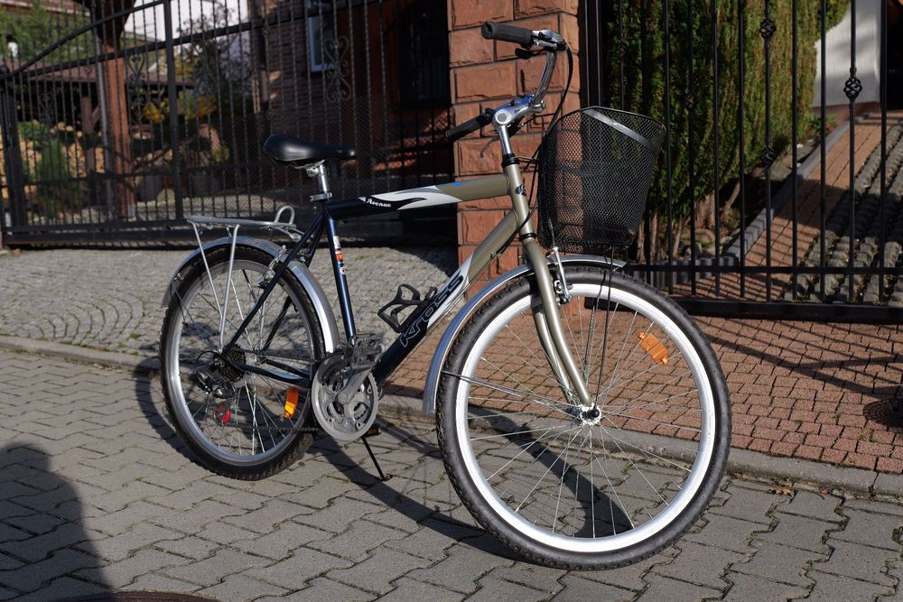 Rower miejski Kross trekingowy męski - super stan