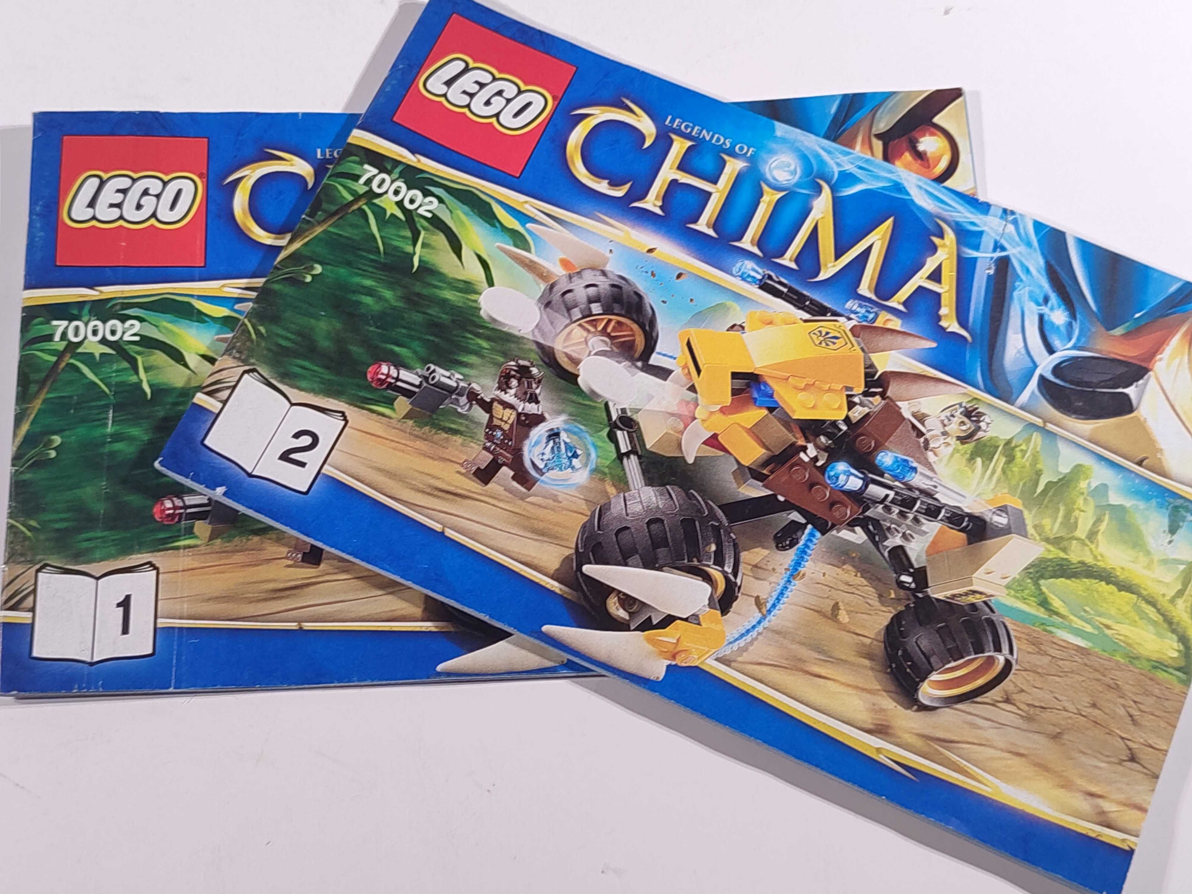 LEGO Chima 70002 - Lwi atak Lennoxa - Komplet 100%