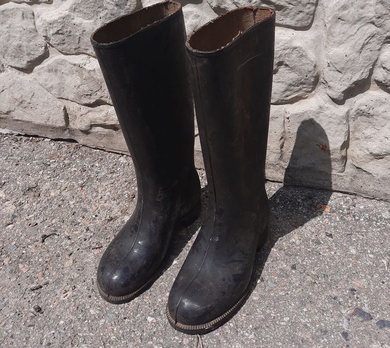 Сапоги резиновые. СССР. 1969 года