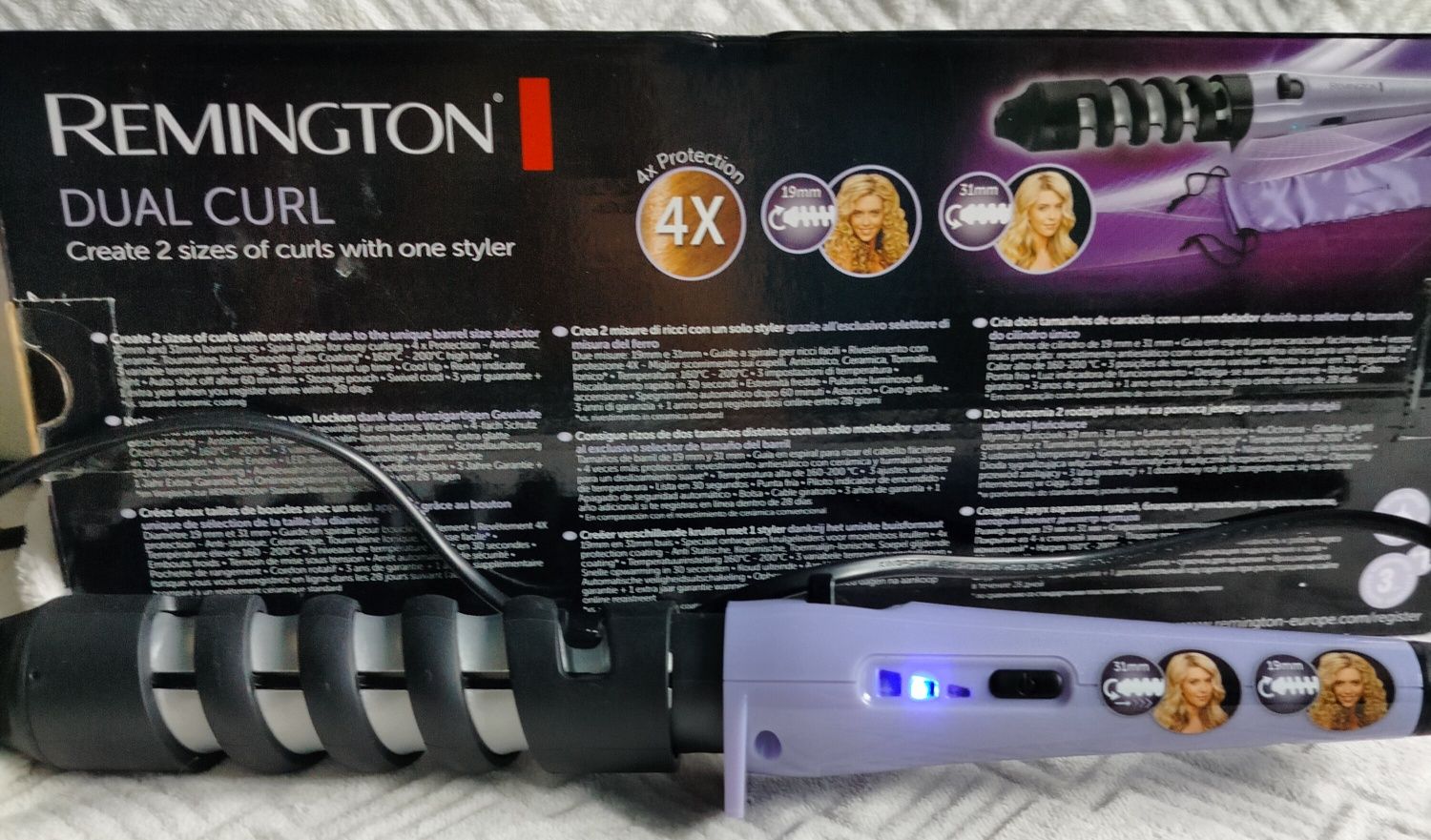 Lokówka Remington dual curl