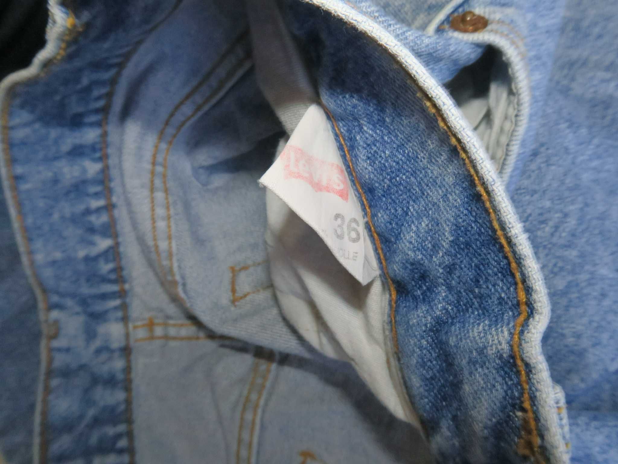 Levi's 501 spodnie jeansowe dżinsy 36/34