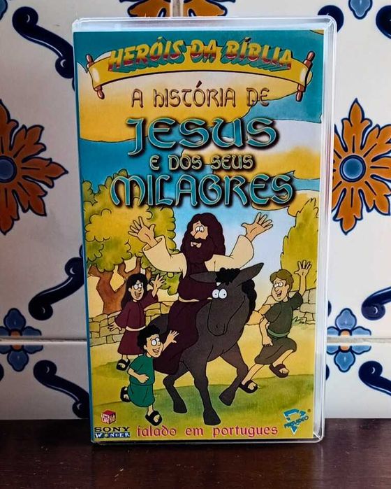 Filme VHS – A História de Jesus e os Seus Milagres (1999)