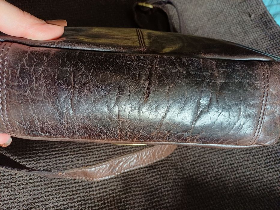 Мужская сумка Rowallan натуральная кожа