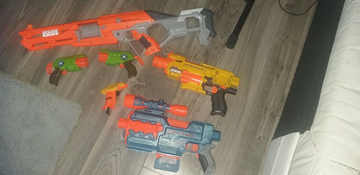 Pistolety dla chłopca Nerf