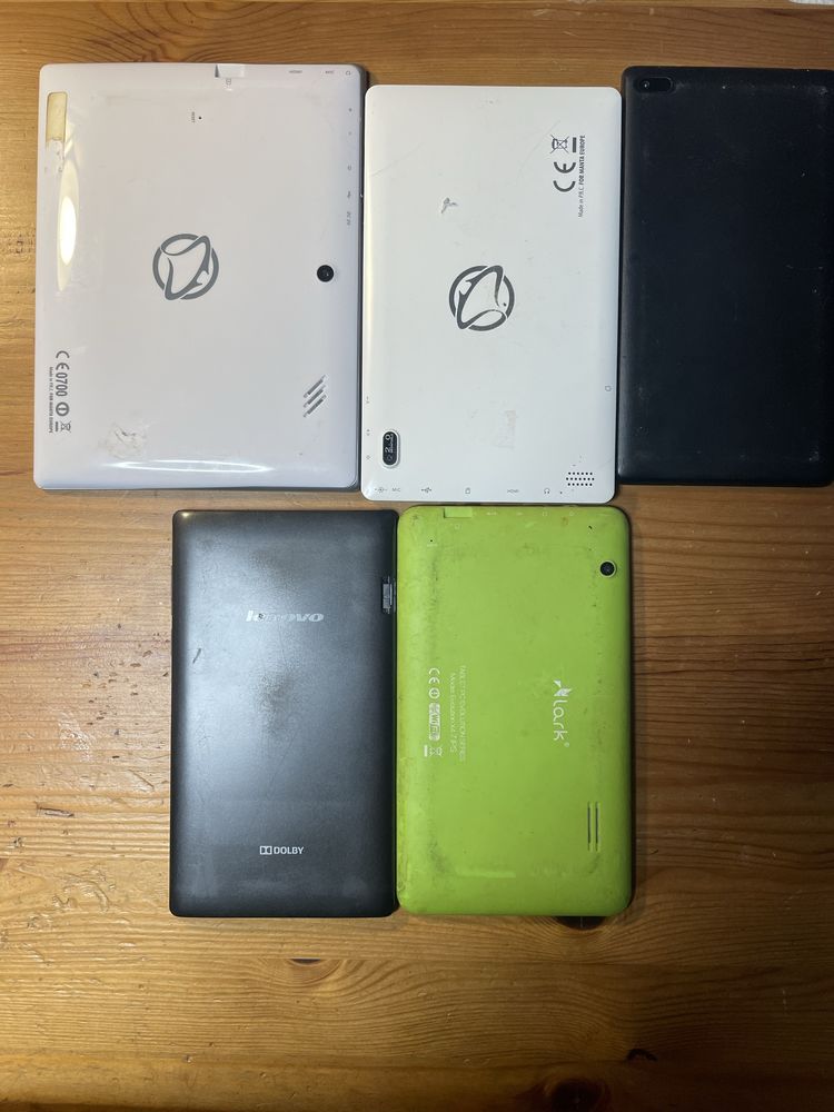 Zestaw 5 tabletów: xlark, Lenovo, Manta