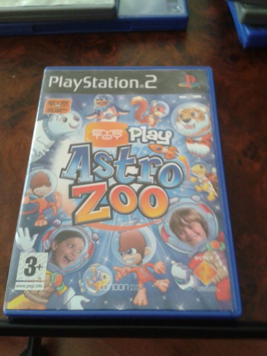 Jogo PS2 - Astro Zoo - Eye Toy