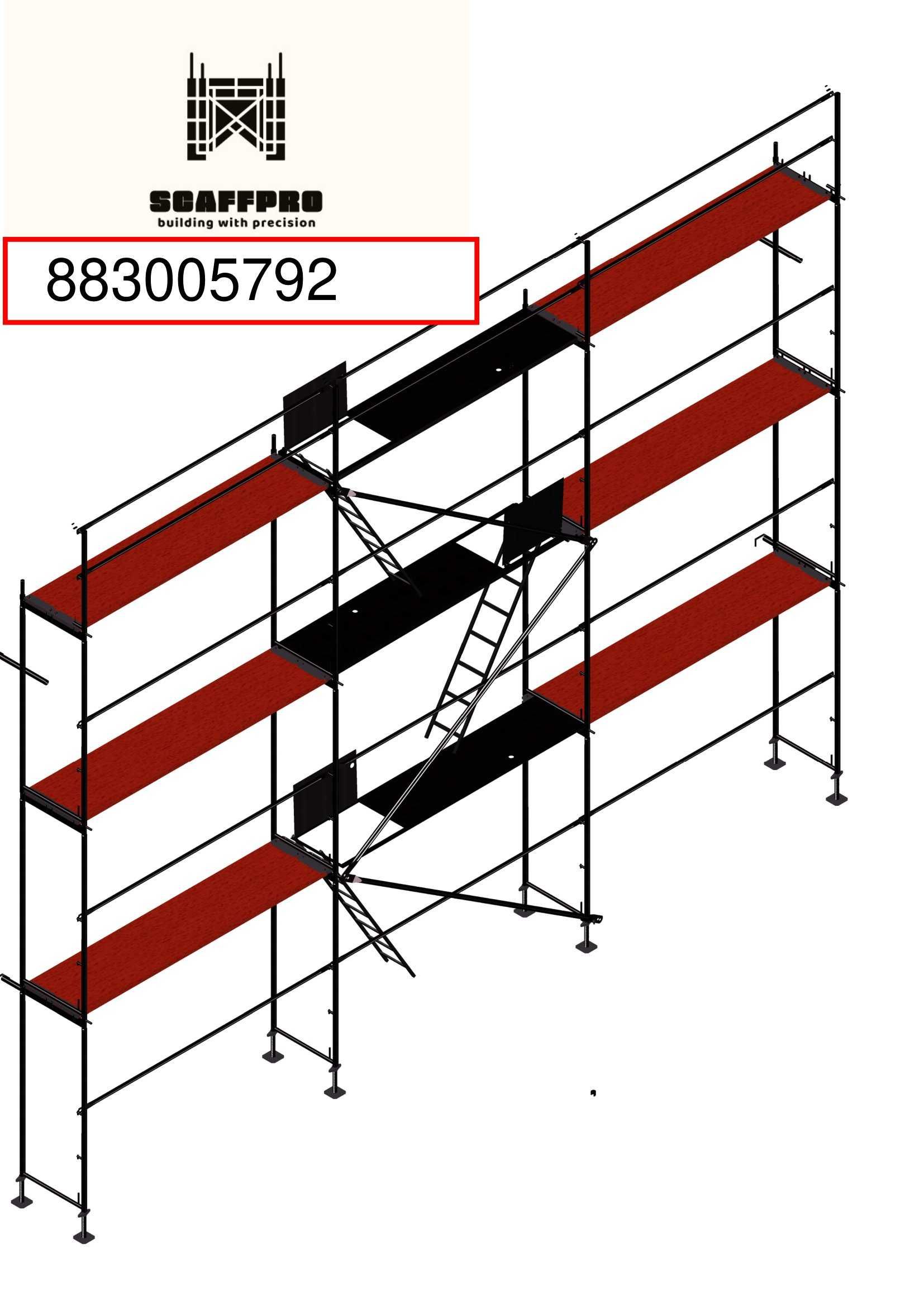 Rusztowanie systemowe typ 73 Altrad Baumann