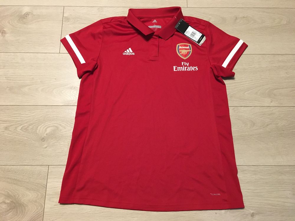 Nowa koszulka polo damska Adidas Arsenal Londyn rozmiar L
