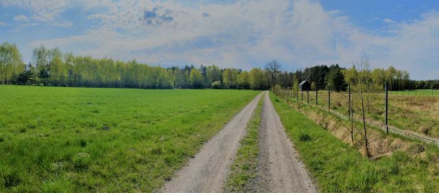 Działka Budowlana z projektem  Łęczyca - Drużbice/Bełchatów 1600m2