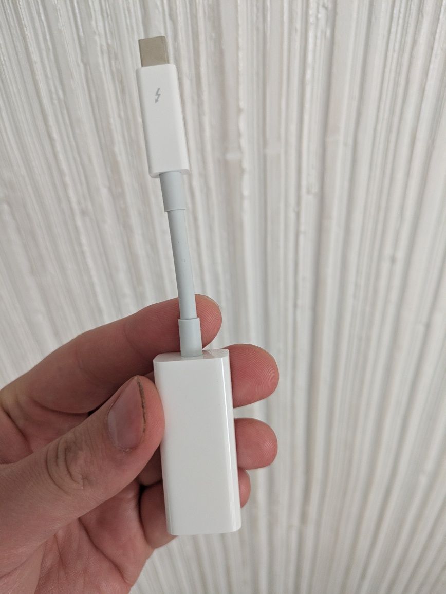 Apple Thunderbolt to Gigabit Ethernet Adapter.