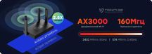 Новый Mesh WiFi 6 Гигабитный 5 ГГц Роутер Cudy WR3000 Open vpn