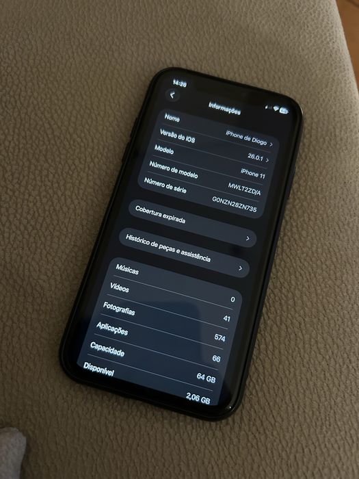 Iphone 11 64GB Preto