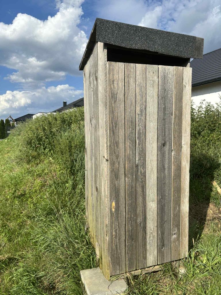 Wc,Wychodek na budowę