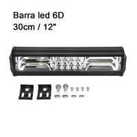 Barra Led 6D 30cm 43cm T T 4x4