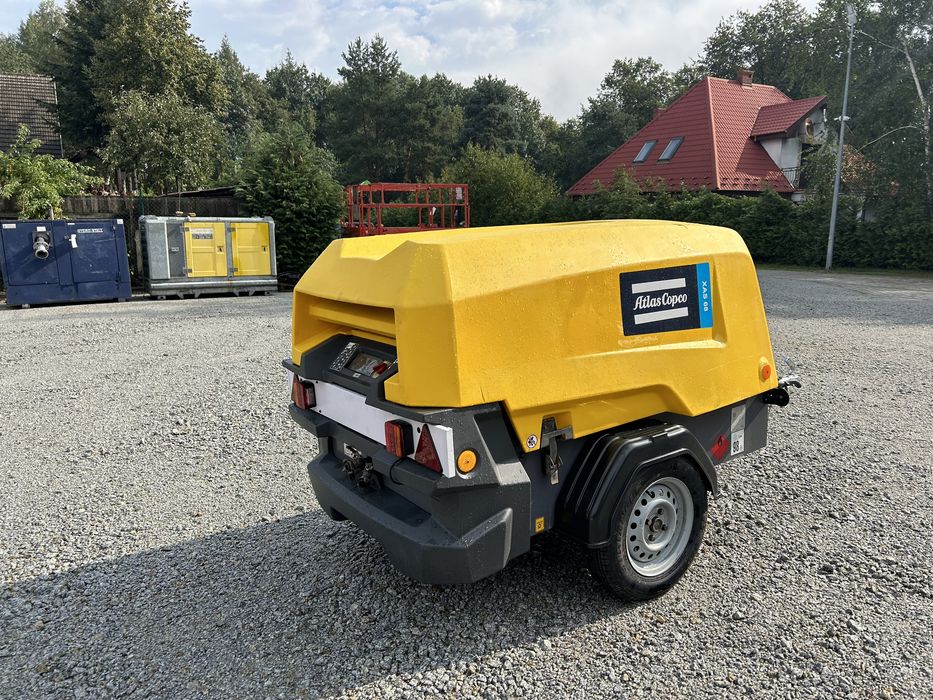 Kompresor sprężarka ATLAS COPCO XAS 68 rok 2017