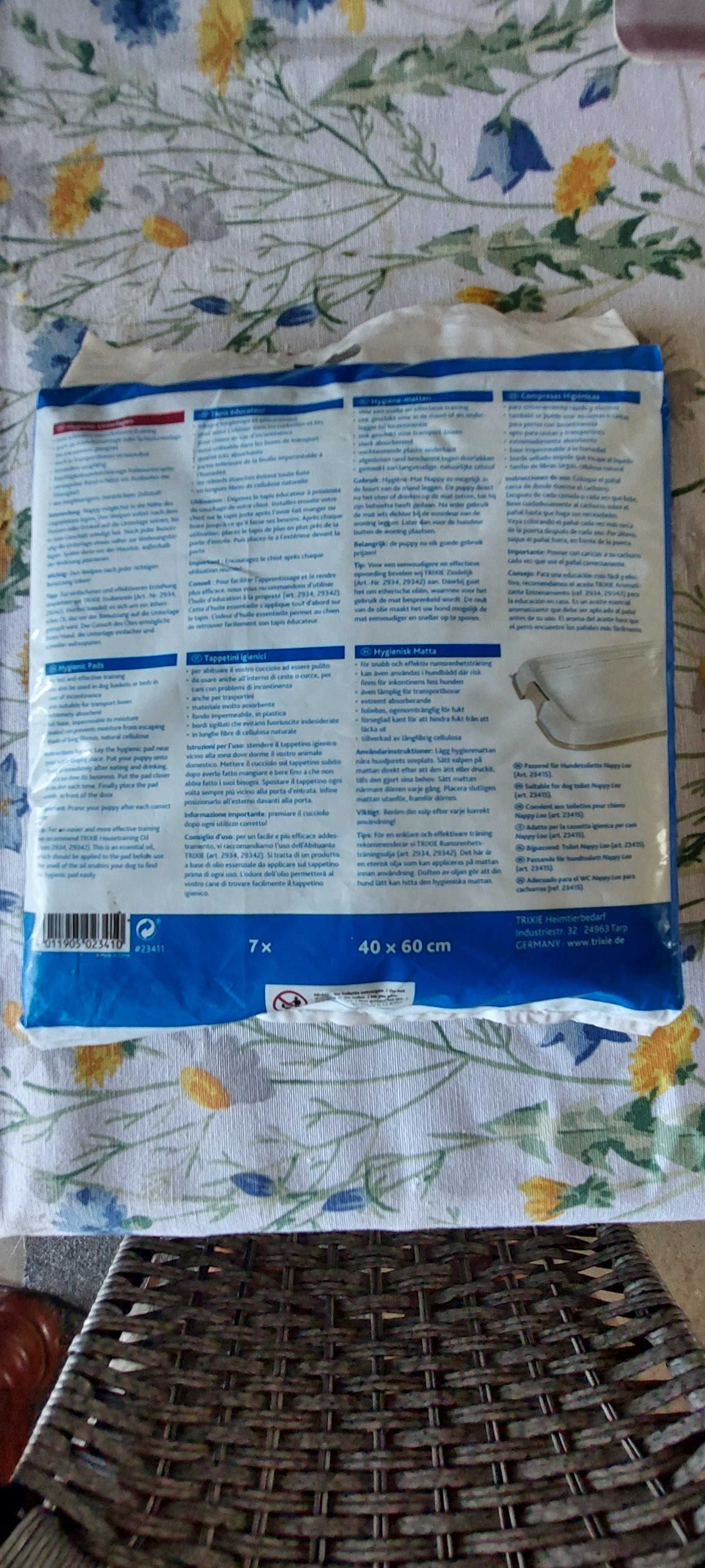 Maty/podkłady dla psa 40cm x 60cm x7