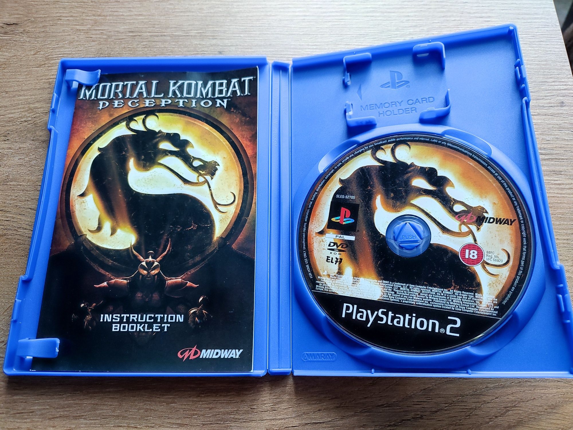 Mortal Kombat Deception PS2 3xAng