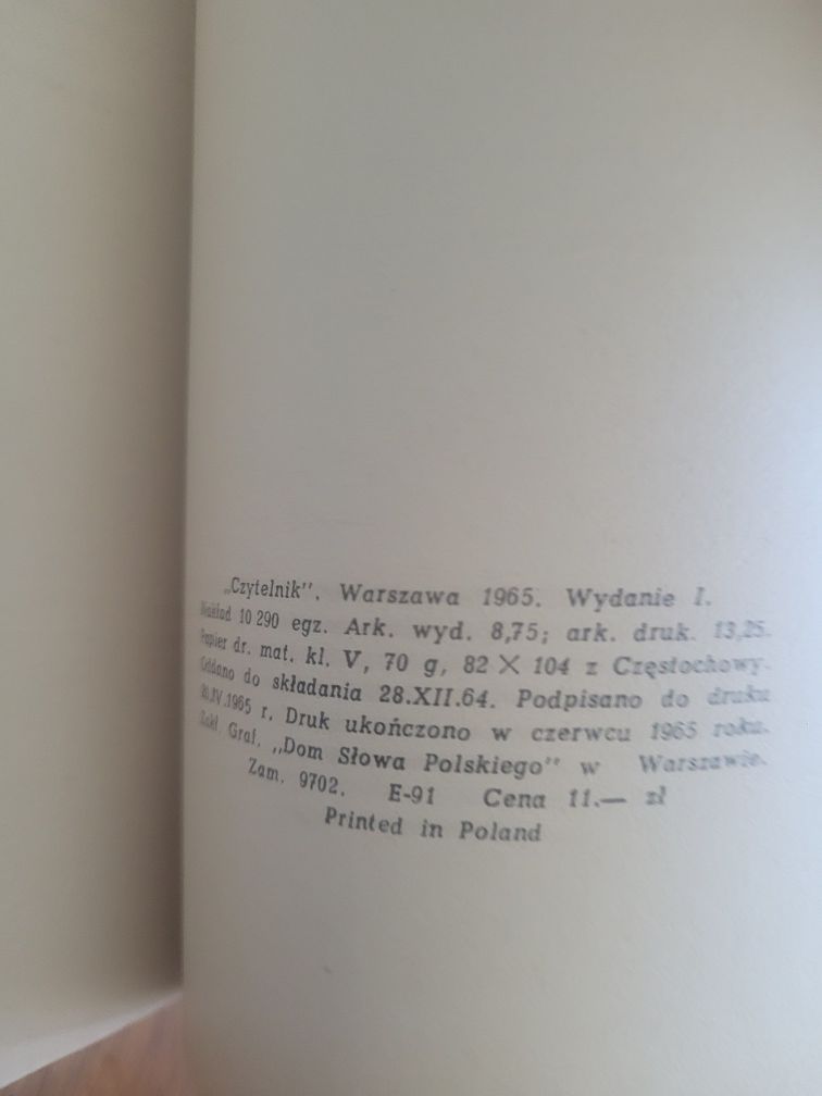 Włodzimierz Krzemiński Zgaś papierosa, Jack 1965 Czytelnik