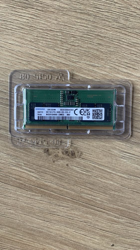 Озу ddr 5, sodimm сокет(для ноубуків)