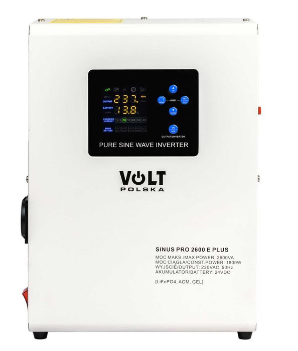 Інвертор/ДБЖ Volt Polska SINUS PRO 2600E 24V 2600W 3SPM26024M