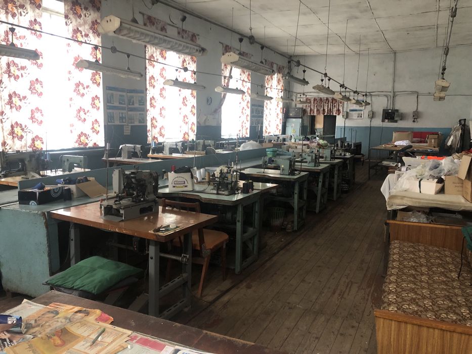 Продам швейний цех з обладнанням та прилеглою територією