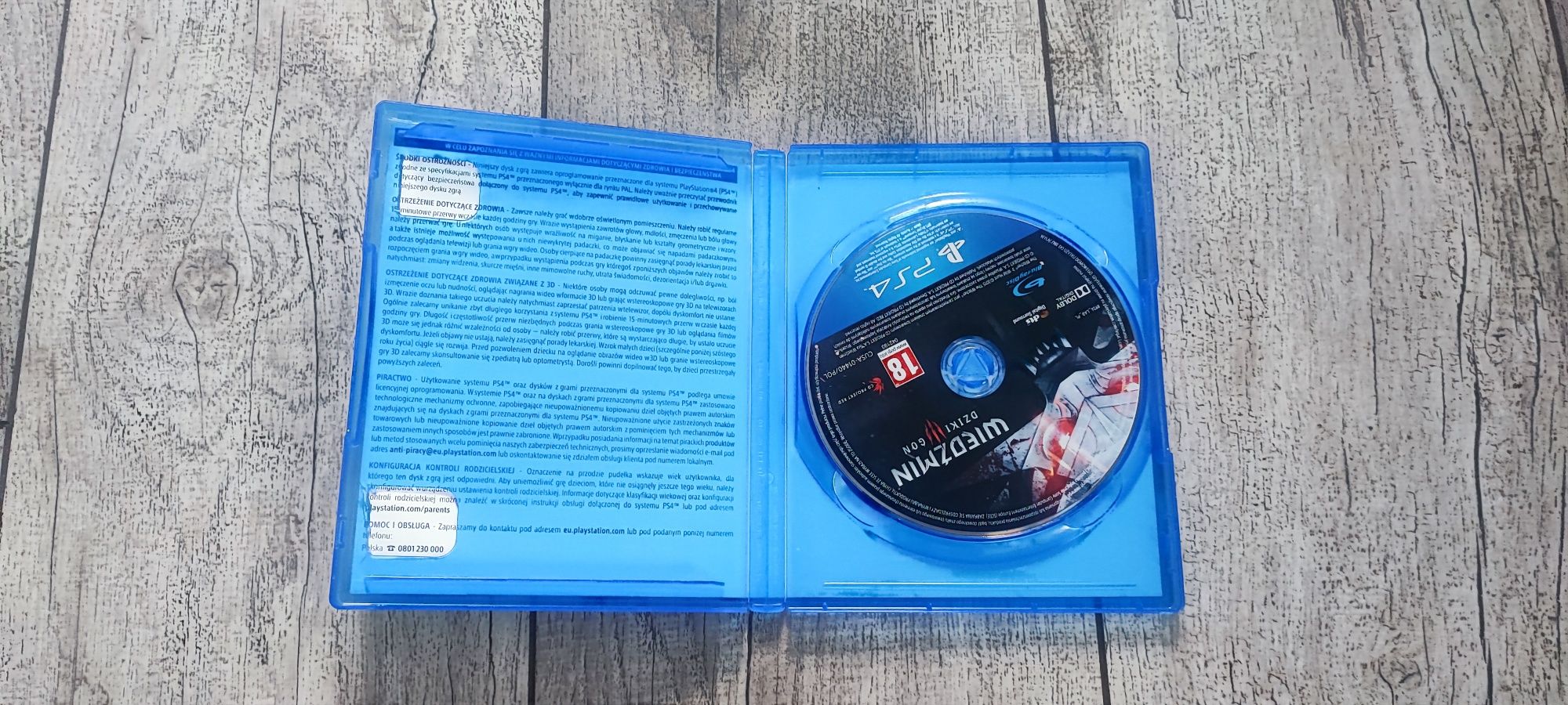 Wiedźmin 3 Dziki Gon PS4 PL z dodatkową zawartością