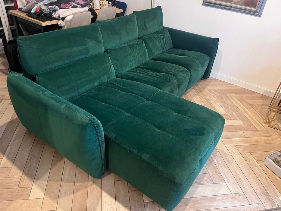 **Narożnik NATUZZI MERANO Bellagio 82 PREMIUM ** Aqua Clean